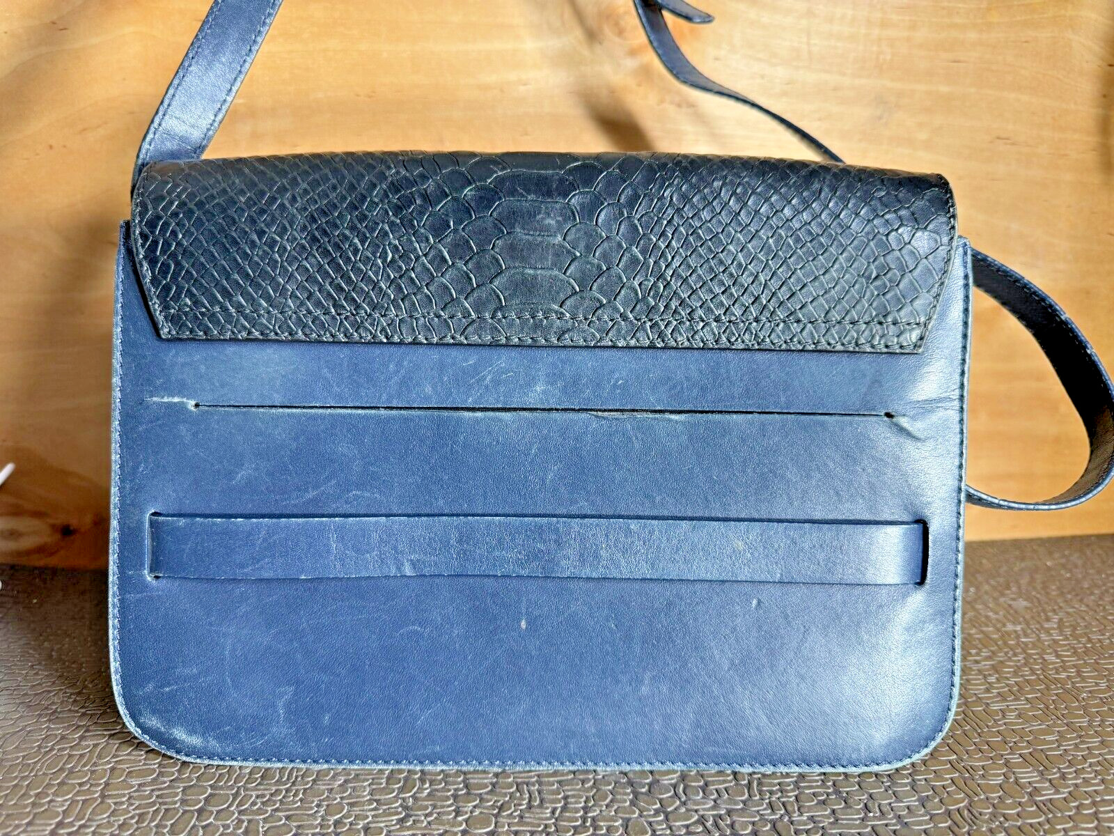 Lili's Shoulder Bag python print black/midnight b… - image 4