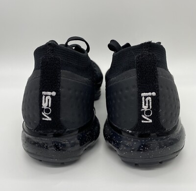 Nike Air VaporMax Flyknit Gator ISPA Size 9 Black Silver AR8557