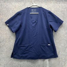 Figs Casma Scrub Women Extra Large 2 Pockets Blue Nurse Technical Collection