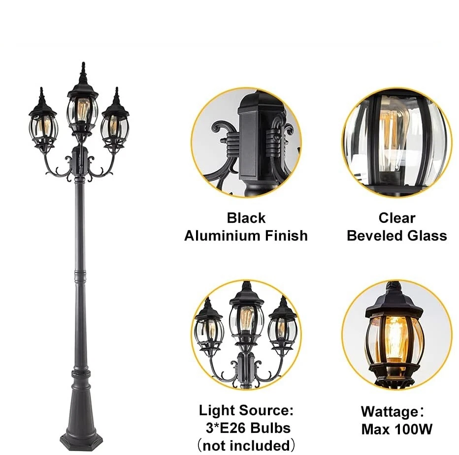 Bulbs for outdoor lamp post deals