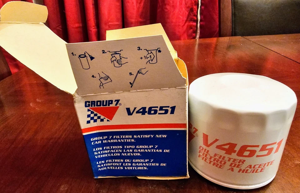 Filtro de aceite de motor grupo 7 V4651; ¡Compra más ahorra más! AC PF1250, Motorcraft FL-820 Foto 3 de 4