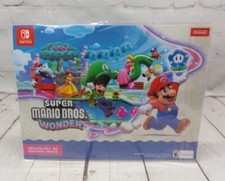 Super Mario Bros Wonder Sticker Sheet Poster GameStop Preorder Exclusive
