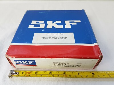 SKF Explorer 22217E Spherical Roller Bearing - Unused