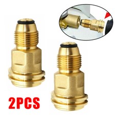 2er Konvertiert Propan Tank POL LP Tank Ventil auf QCC1/Type1 Ausgang Gasflasche