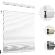 Blackout Cordless Top Down Bottom Up Shades, Top Down Bottom Up Cellular Shad...