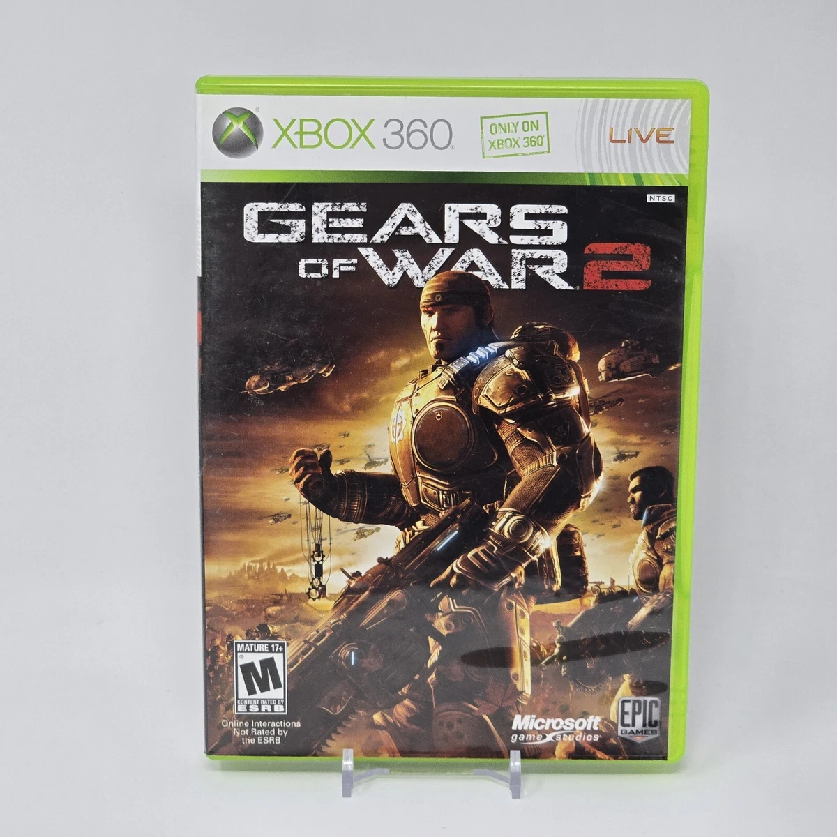 Lot Gears Of War 2 & 3 Complets - Xbox 360 PAL FR - Très Bon état