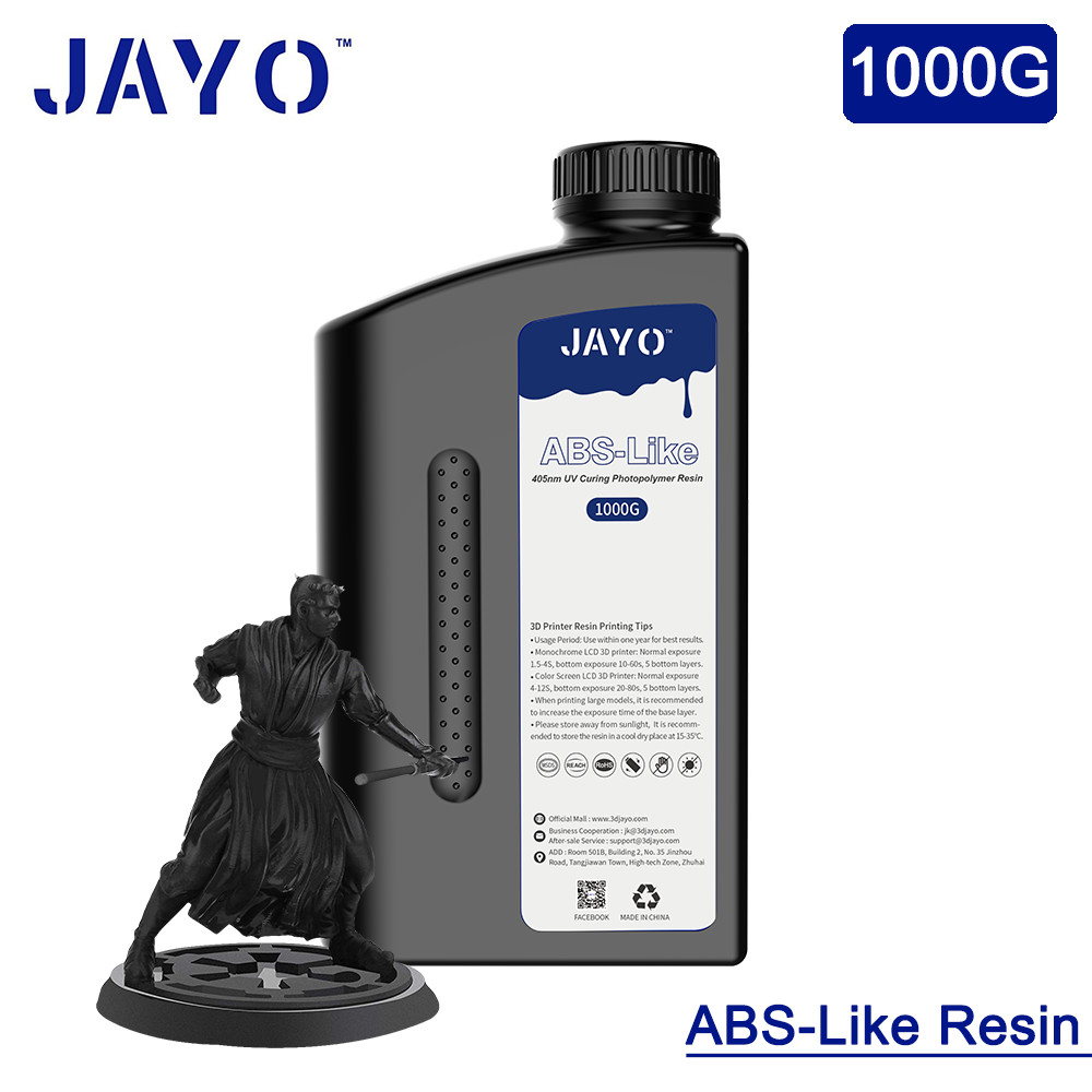 JAYO 1KG 405nm UV ABS-Like Resin LCD 3D Drucker Harz für 4K 8K 3D Drucker