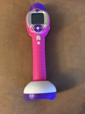 vtech kidi star music magic microphone blue