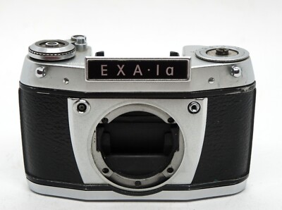 フィルムカメラ PENTACON EXA 1a + MEYER DOMIPLAN 2.8/50 VEB Pentacon Exa 1a 35 mm SLR Camera Made in Germany PARTS! | eBay