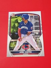 2023 Bowman Draft Paper Base BD-150 Ariel Castro - Minnesota Twins