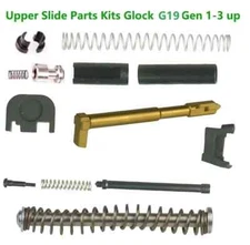 Fits GIock 19 Gen 3 Upper Parts Slide Kits UPK 9mm 80 With Titanium Gold F Pin