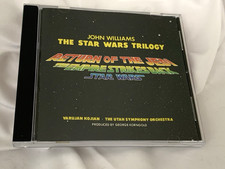 The Star Wars Trilogy Soundtrack by John Williams CD CASE FFS/tracking like new