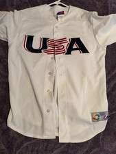 Team USA World Baseball Classic 2006 Sewn Jersey Men's MLB Authentic HTF RARE M