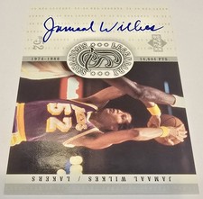 1999-00 Upper Deck Legendary Signatures #JA Jamaal Wilkes Lakers Autograph Card