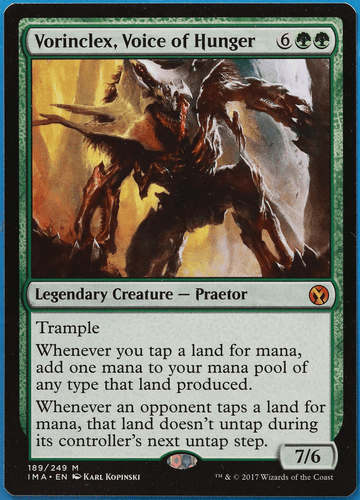 Vorinclex, Voice of Hunger Iconic Masters NM Mythic Rare CARD (504361) ABUGames - Picture 1 of 2