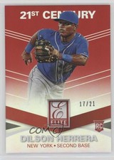 2015 Panini Elite 21st Century Red 17/21 Dilson Herrera #21 0o9