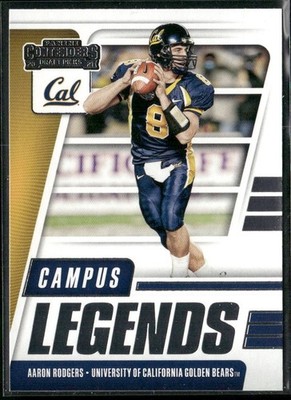 2021 Panini Contenders Draft Picks - Campus Legends Aaron Rodgers #3 A2