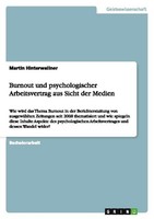 Burnout Und Psychologischer Arbeitsvertrag Aus Sicht Der Medien Martin Hinterwal