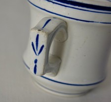 BRULOT GIEN, tasse brulot porcelaine de Gien, ancien, bistrot, estaminet, brulot