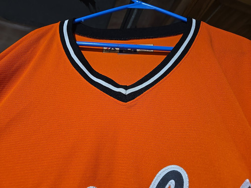 Vtg Majestic MLB Cooperstown Collection Baltimore Orioles Practice Jersey SZ 5XL - Picture 3 of 23