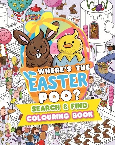 Where’s the Easter Poo? Search and Find Colouring Book: A search and find colouring book (Where's the Poo...?) - Image 3
