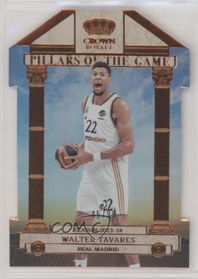 2023-24 Crown Royale EuroLeague Pillars of the Game 45/99 Edy Tavares Walter r3u