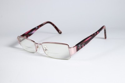 Versace Brille 1172 Damen Rosa 1056 Halbrand Metall Brille Brillengestell 51mm