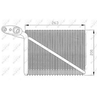 NRF 36077 Verdampfer Klimaanlage Klimaanlagenverdampfer Klimaverdampfer