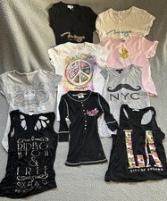 Variety Tops and Bottoms CA; Kids Girls; - Medium ; Lot of 9