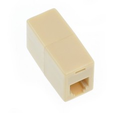 1pc RJ11 6P4C 4 Wire Coupler Female-F Phone Telephone Cable Cord Joiner Adapter