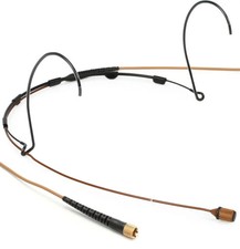 DPA 4088 CORE Directional Headset Microphone with MicroDot Connector - Brown