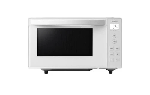 TOSHIBA 17L Microwave Oven – Flat Table, Vertical Door, ER-S17ZB(W), Simple Func