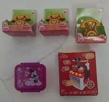 Zuru Mini Surprise Disney Mickey & Minnie Mouse 3 Gold Phones, Kitchen Set, Box
