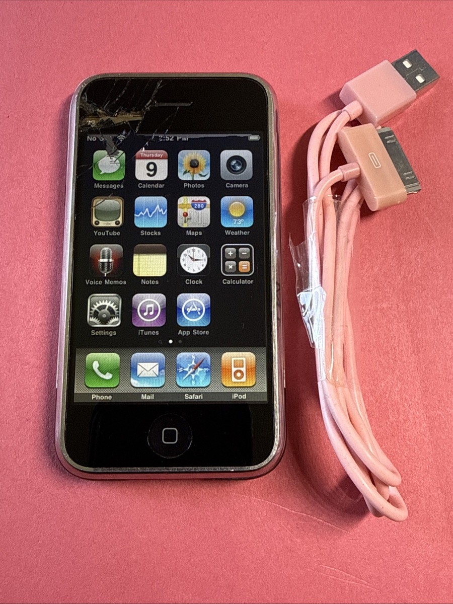 Apple iPhone 1st Generation - 8GB - Black - A1203 (GSM) | eBay