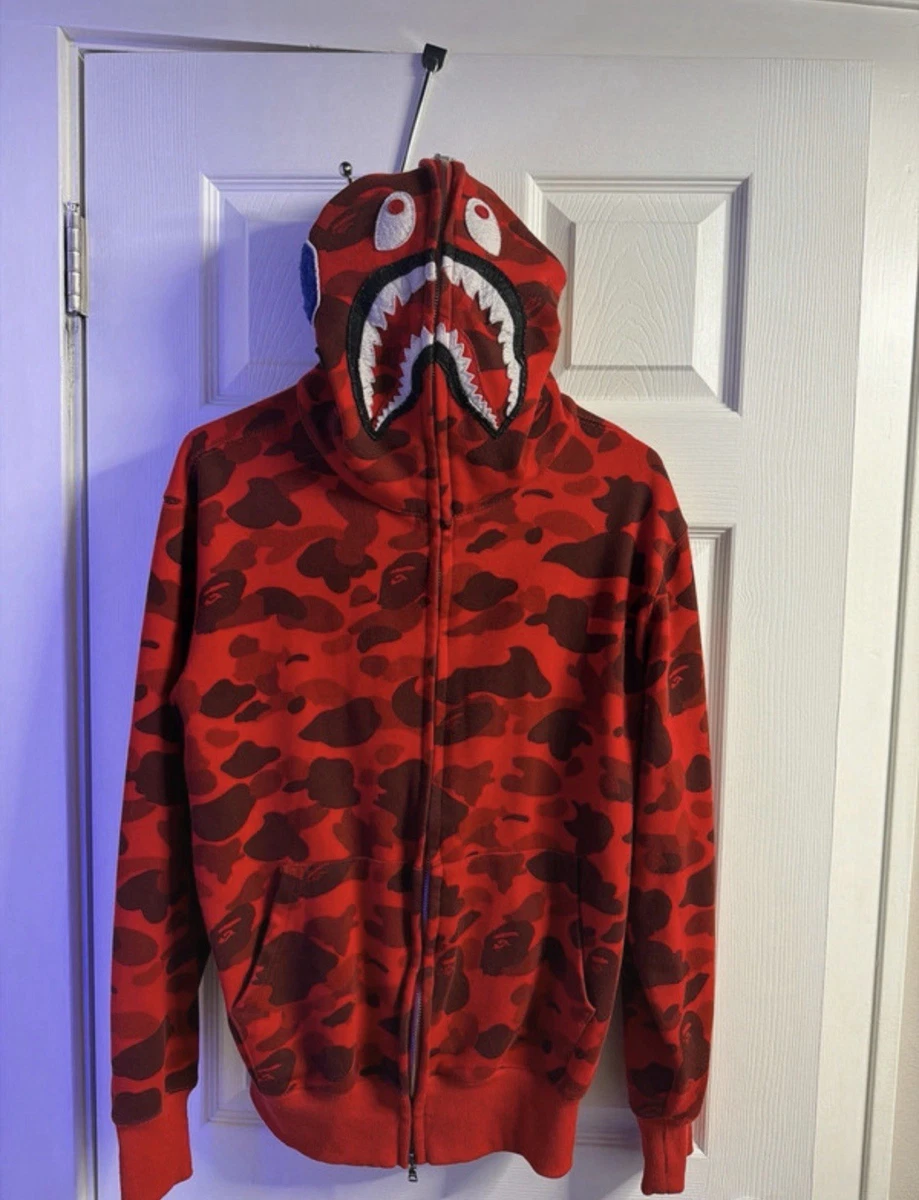 25+ A Bathing Ape Camouflage Full Zip Hoodies & Sweatshirts for