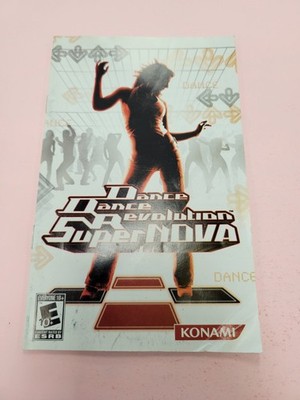 Dance Revolution Super Nova PS2 Playstation 2 Instruction Manual Only