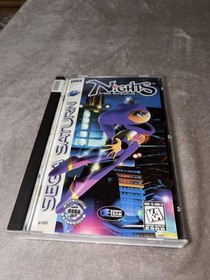 SEGA NiGHTS Into Dreams for Sega Saturn - Manual Included, Case & Inserts