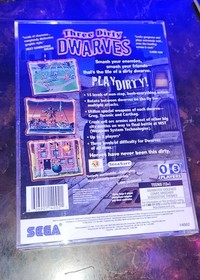 SegaSoft Three Dirty Dwarves (Sega Saturn) Video Game T-Teen Rating