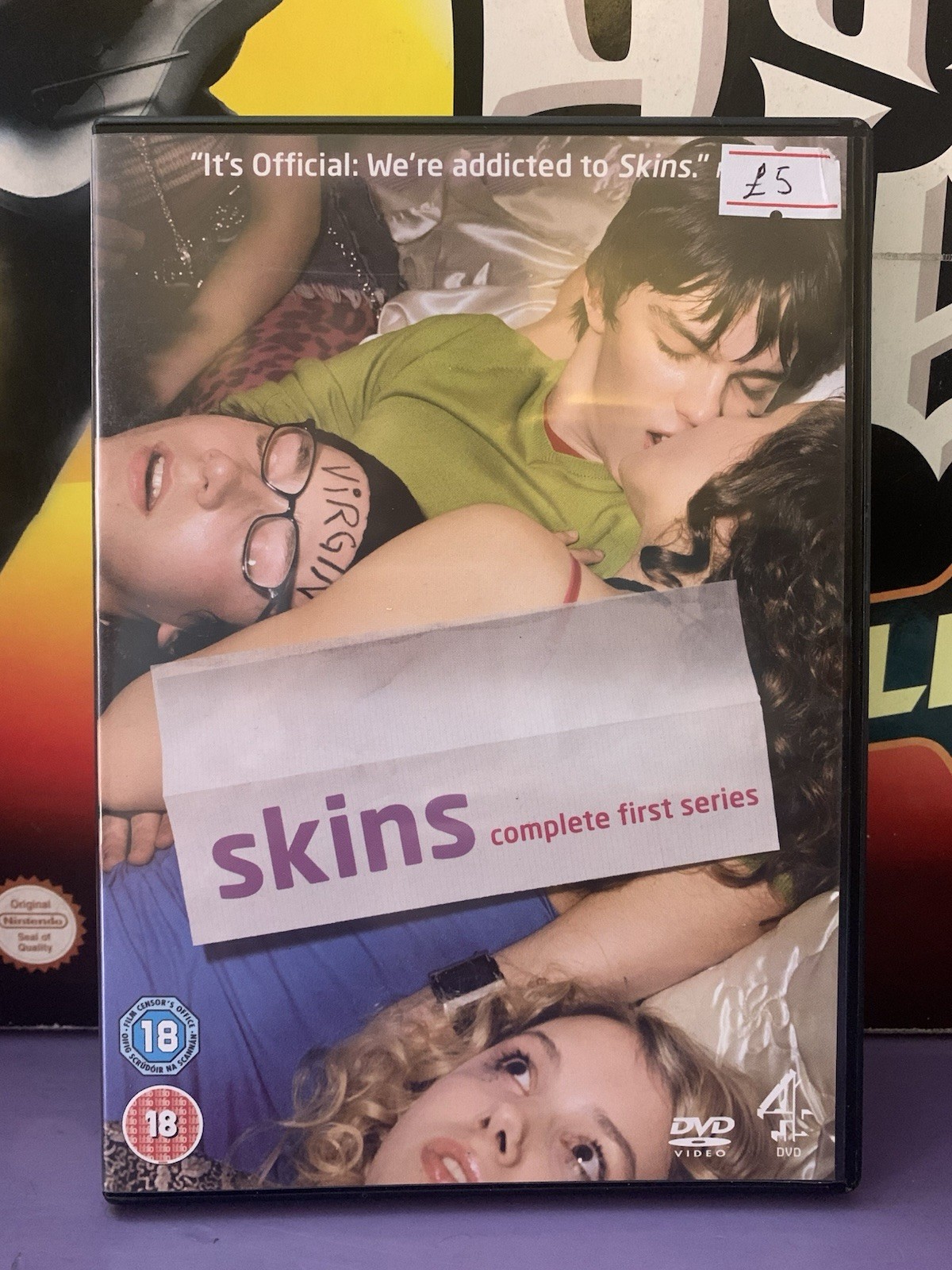 Skins Complete First Series 1 Complete DVD, 2007 UK Comedy Coming Of Age TV Show