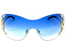 Lunettes De Soleil LGR Reunion Bold 39 - Monture Ronde Havane, Verres Bleus HD UV400 - Italie