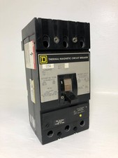 Square D KCJ34125 125A Circuit Breaker 480 VAC 3 Pole S2 KCJ-34125 125 Amp