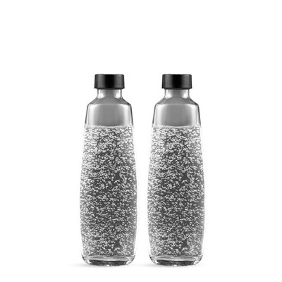 SodaStream 1L DUO Glasflasche Spülmaschinenfest Kompatibel mit SodaStream