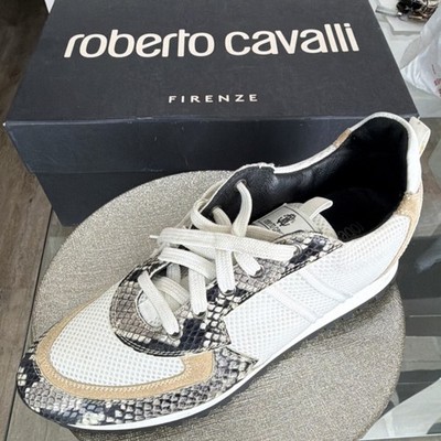 Roberto Cavalli Classic Animal Print Sneakers 