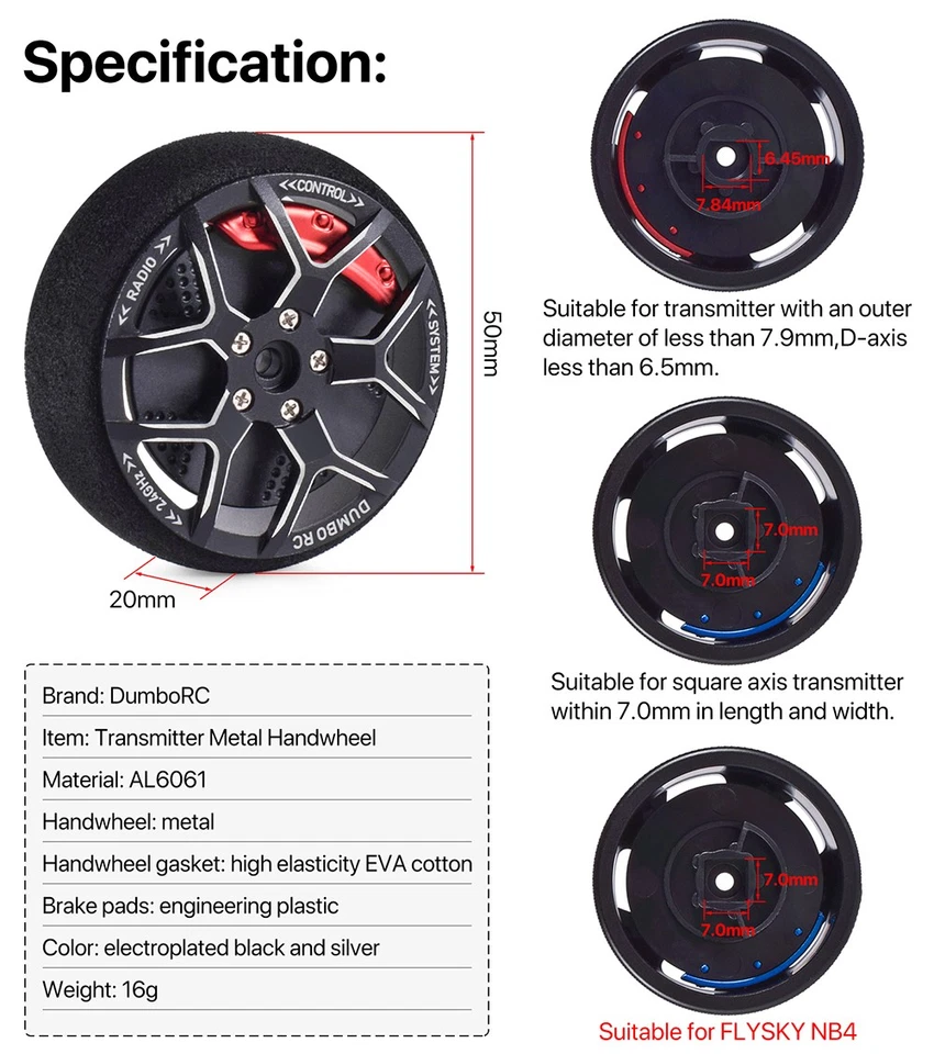 DUMBORC DDF-350 Sender Mini-Empfänger 2.4G 10CH LCD FHSS für RC Mini Car Boat - Bild 4 von 4