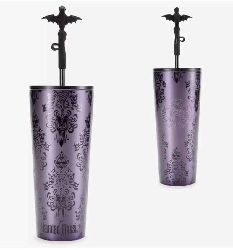Disney-The Haunted Mansion 24oz. Stainless Steel Starbucks