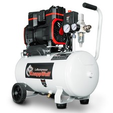 KnappWulf Flüsterkompressor KW6024 Kompressor Luftkompressor leise 10 Bar 24L