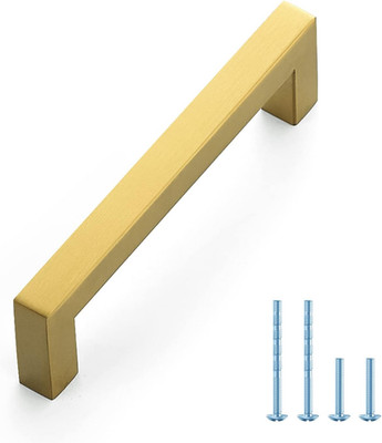 Gold Cabinet Pulls Brushed Brass Kitchen Cabinet Handles Come with Screwdriver (
