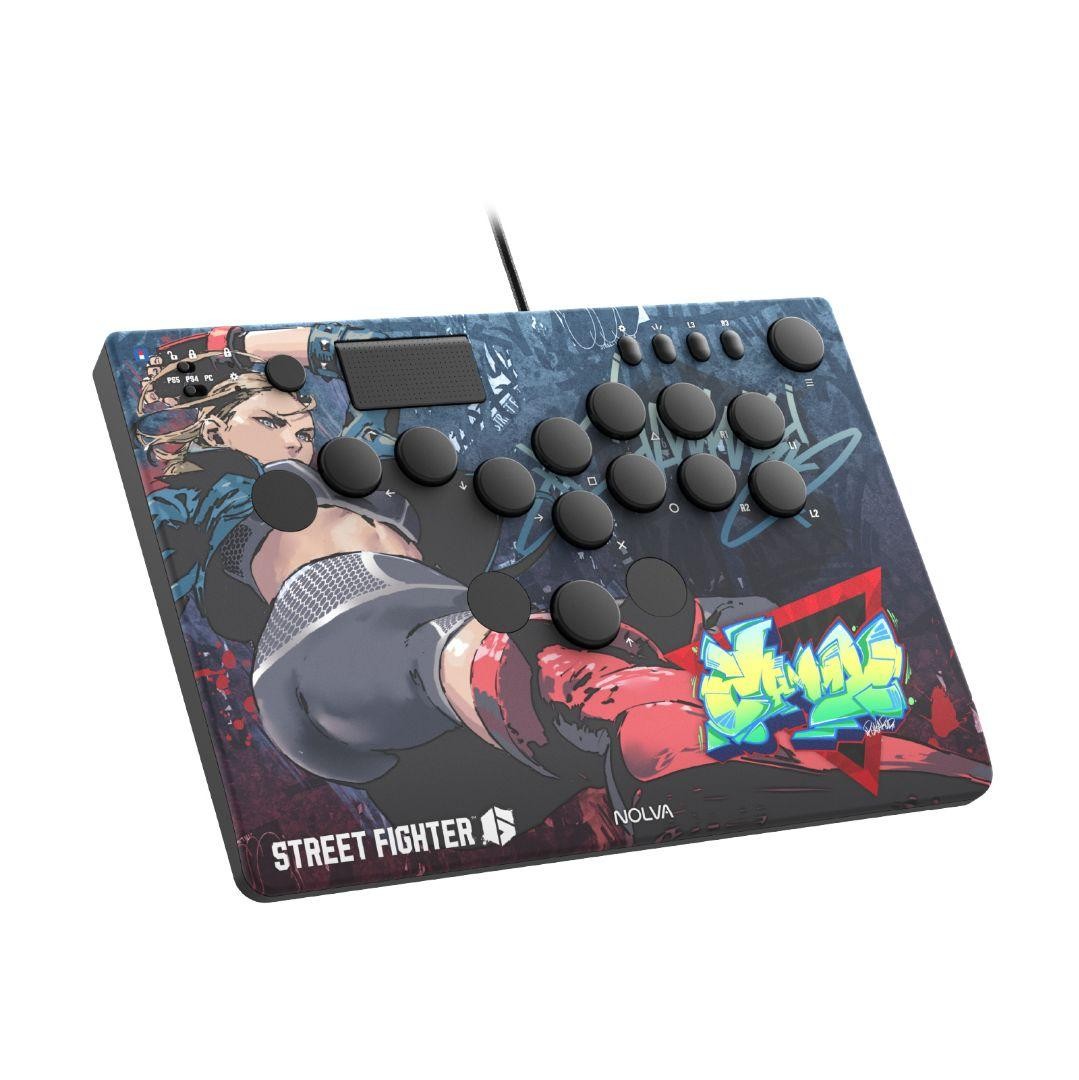 大幅値下げ NOLVA ストリートファイター 6 キャミィモデル HORI NOLVA Leverless Arcade Stick Street Fighter 6 Cammy Edition