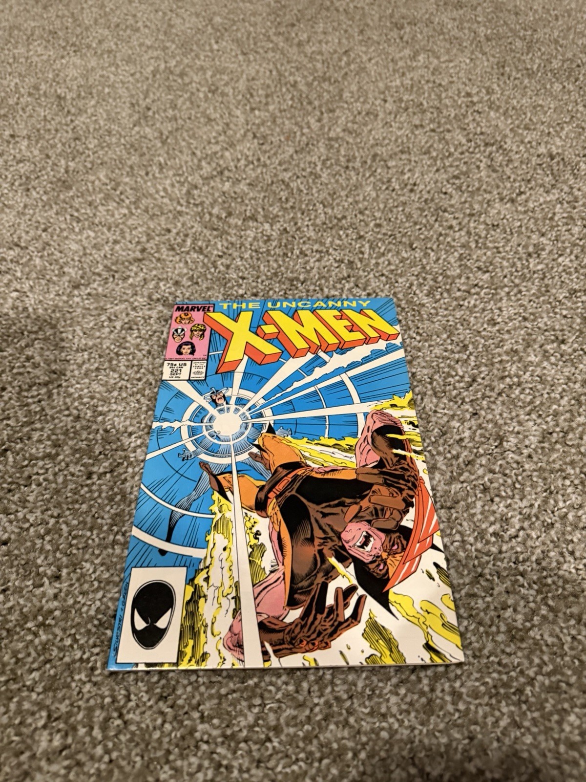 Uncanny X-Men #221 Marvel Comics 1987 1st Appearance of Mr. Sinister 5