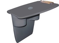 Portable Car Desk with Removable Clipboard - Fits Passenger Seat - for Gray
